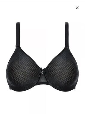 NWT Chantelle Black Minimizer Underwire Bra 34DDD